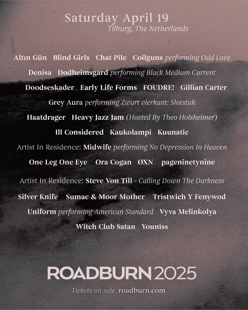Roadburn Festival tweet media