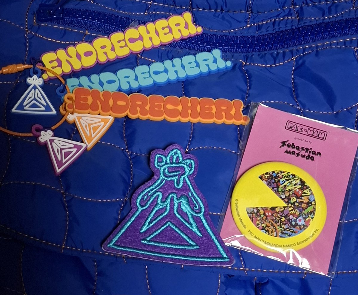 ottyan24dasu's tweet photo. クーサン△とPAC-MAN○
コラボが可愛すぎます
#ENDRECHERI
#PAC_MAN https://t.co/D8il7WShVy