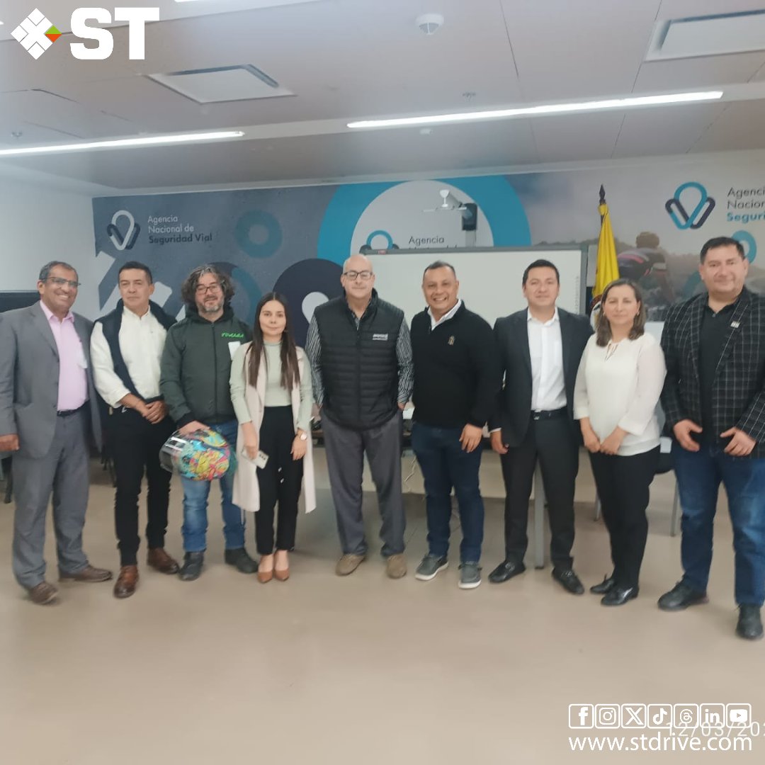 Como ST, participamos en la reunión de la Agencia Nacional de Seguridad Vial, donde abordamos el impacto de la normativa en pinturas viales. 

Este espacio nos permite seguir contribuyendo a mejorar la seguridad en las carreteras y, sobre todo, a salvar vidas.

#SeguridadVial