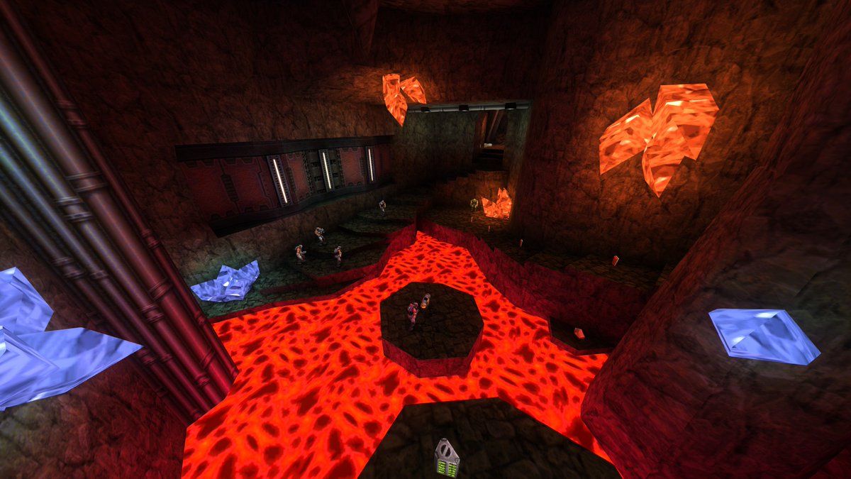 JezzahKP's tweet image. "Mammon's Borehole" for Map-Centre's Mine Jam 1
#mapping #leveldesign #quake #quake2 #retrofps #mapjam