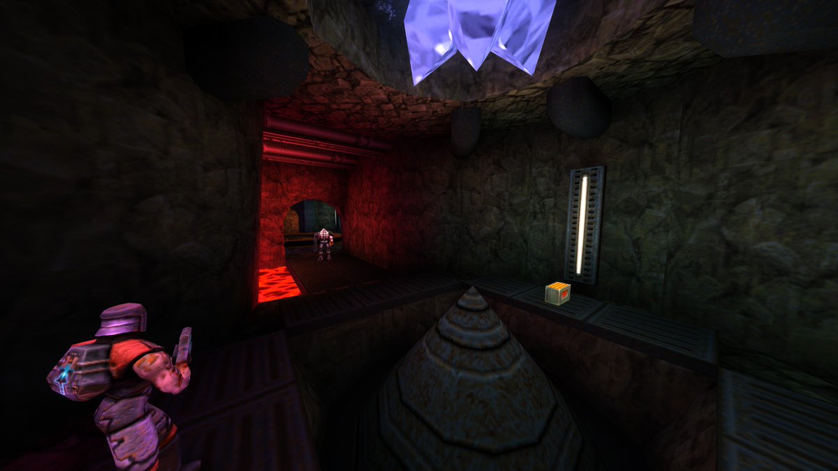 JezzahKP's tweet image. "Mammon's Borehole" for Map-Centre's Mine Jam 1
#mapping #leveldesign #quake #quake2 #retrofps #mapjam