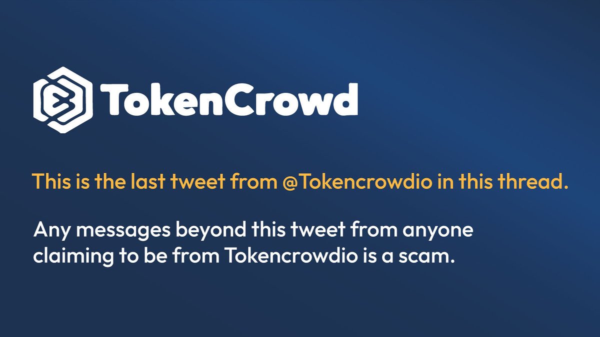 tokencrowd tweet media