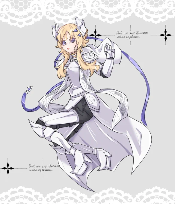 #OCGファンアート赫白聖女 