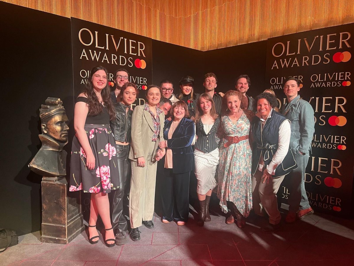 And another one of us all together <a href="/OlivierAwards/">Olivier Awards</a> 
Subtitle: Mine and Beverley Klein’s wedding photo.