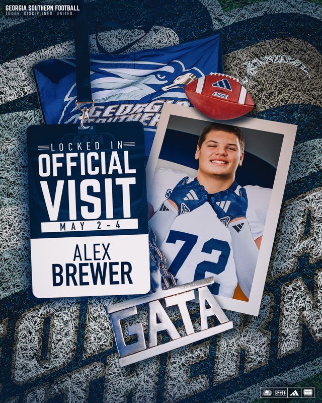 Alexander Brewer (@alex_brewer14) on Twitter photo Official visit locked in π <a href="/GSAthletics_FB/">Georgia Southern Football</a> <a href="/GSCoachHelton/">Clay Helton</a> <a href="/CoachTaylorReed/">Taylor Reed</a> <a href="/CoachZLankford/">Zach Lankford</a> <a href="/GSBevill/">Andrew Bevill</a> #GATA Official visit locked in π <a href="/GSAthletics_FB/">Georgia Southern Football</a> <a href="/GSCoachHelton/">Clay Helton</a> <a href="/CoachTaylorReed/">Taylor Reed</a> <a href="/CoachZLankford/">Zach Lankford</a> <a href="/GSBevill/">Andrew Bevill</a> #GATA