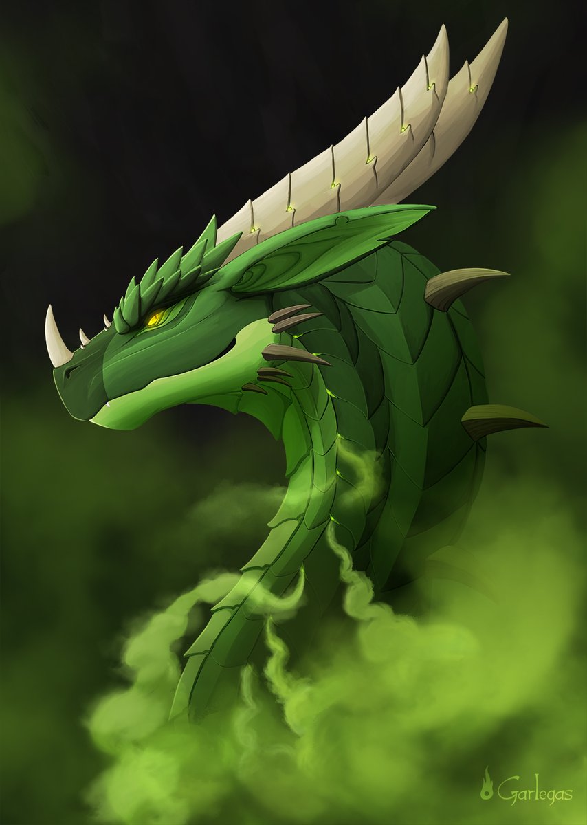 Garlegas's tweet image. Update on my green derg, Alderas :3 💚