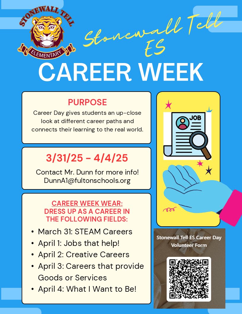 Excited about our upcoming Career Week!