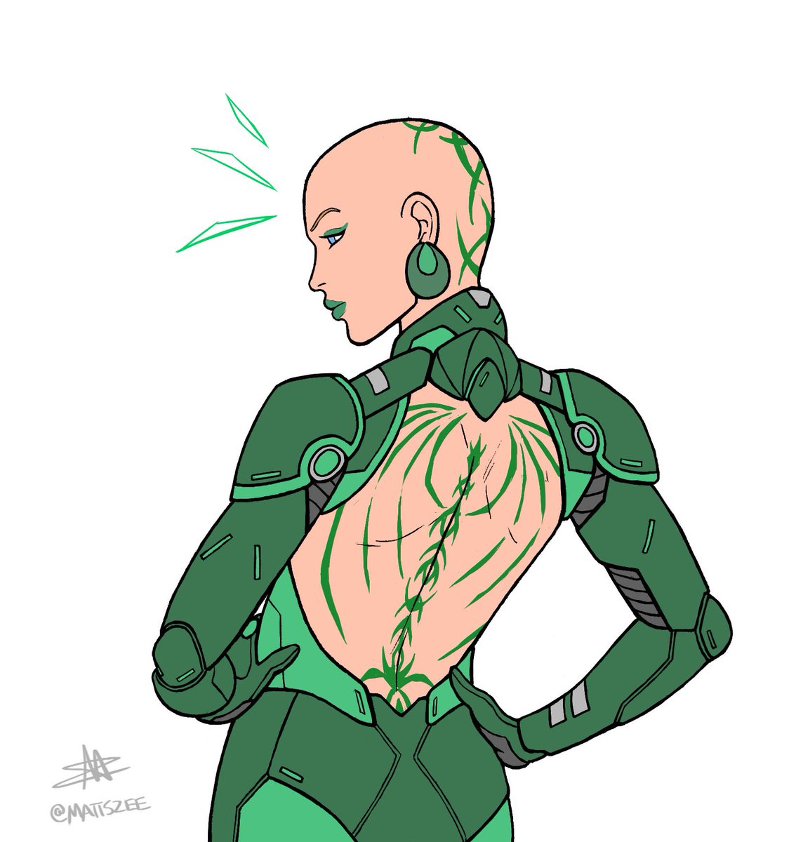 mattszee's tweet image. Moondragon and Mantis