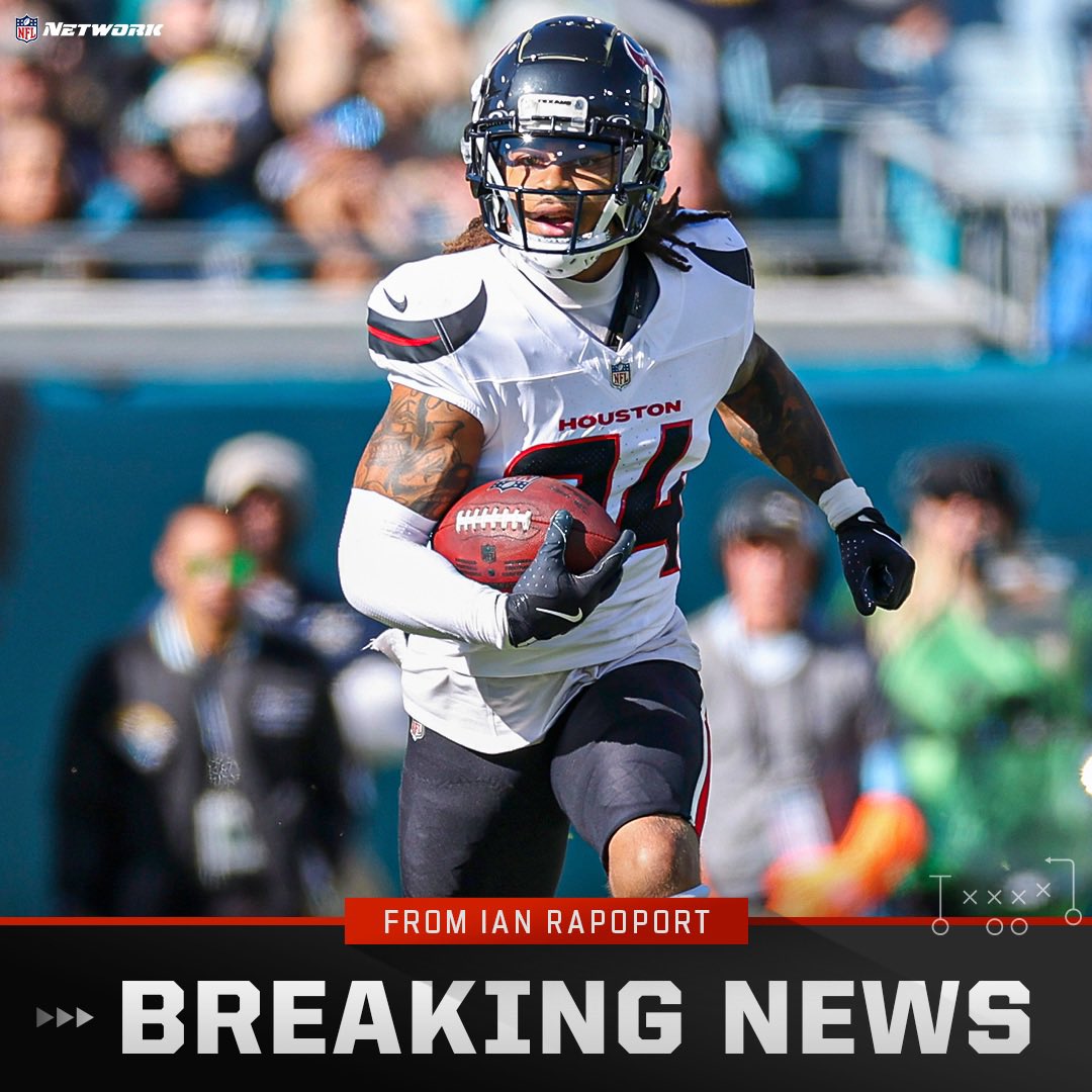 Ian Rapoport (@rapsheet) on Twitter photo The top has been blown off the DB market. Sources say #Texans CB Derek Stingley Jr. is the NFL’s new highest paid DB.
Stingley has agreed to terms on a 3-year, $90M deal — $30M per year. The deal done by David Mulugheta of <a href="/AthletesFirst/">Athletes First</a> includes a whopping $89M guaranteed. The top has been blown off the DB market. Sources say #Texans CB Derek Stingley Jr. is the NFL’s new highest paid DB.
Stingley has agreed to terms on a 3-year, $90M deal — $30M per year. The deal done by David Mulugheta of <a href="/AthletesFirst/">Athletes First</a> includes a whopping $89M guaranteed.