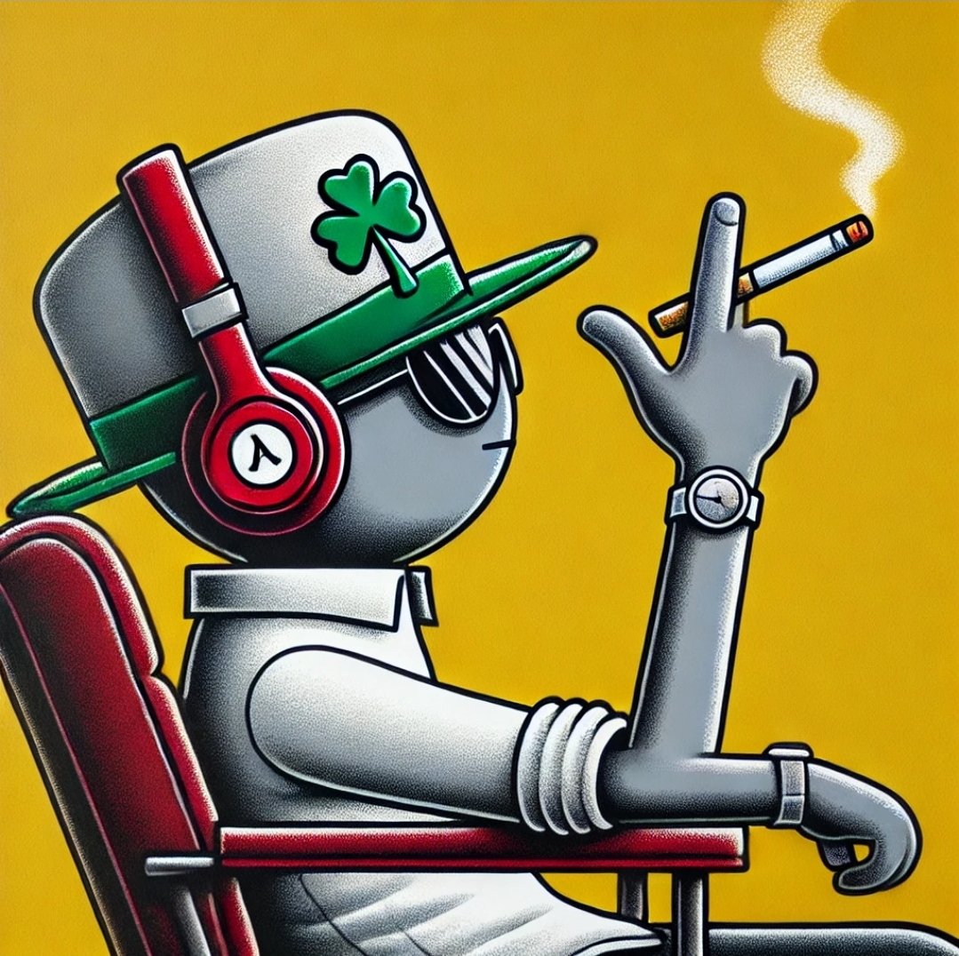 Gm and Happy St. Patrick's Day mfers🍀-'