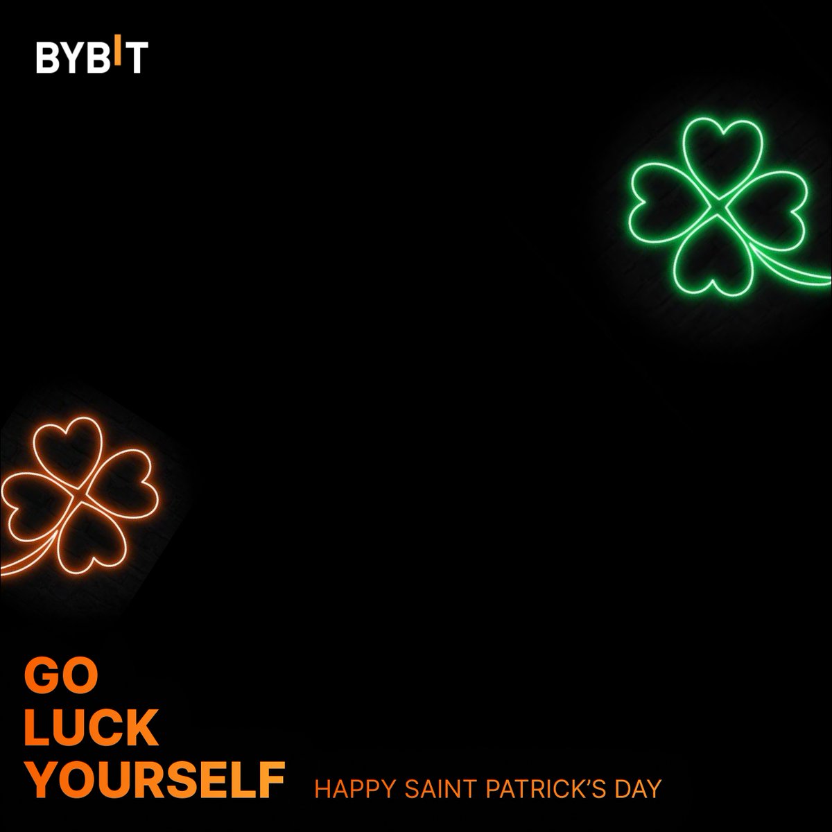 Stay lucky. 🍀
