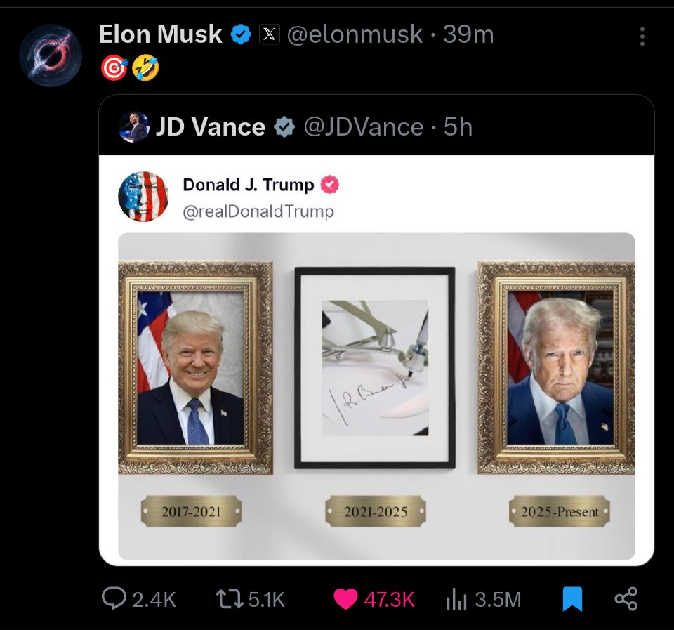 marketingG07's tweet image. #autopengate has now been termed after former president Joe Biden, and those around him, have been accused of abusing the #AutoPen signature. Elon, Vance, and Trump all tweeted the meme of memes yesterday. And early this morning, Trump declared Biden's Autopen pardons are void!
