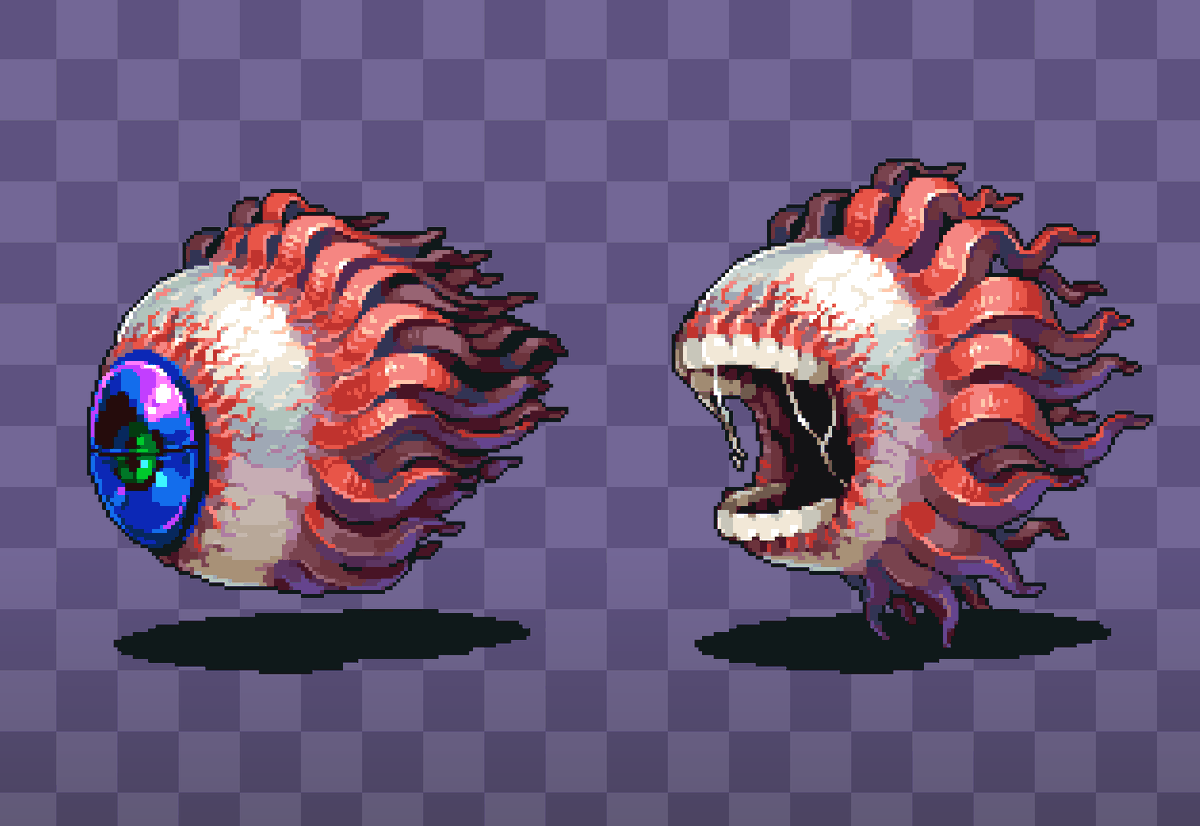 An Eye | commission work #pixelart #ドット絵