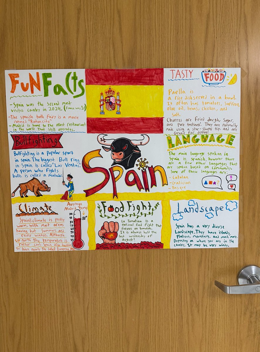 WestChesterASD's tweet image. Stetson celebrated #WorldLanguageWeek with the theme Languages Take You Places! 🌍✨ 

The halls were filled with flags, creative displays, &amp;amp; teacher language stories. The week wrapped up with an International Potluck 🗺️🍽️

📸 Photos from Shannon Strauss, SMS #WCASDWay #Educate