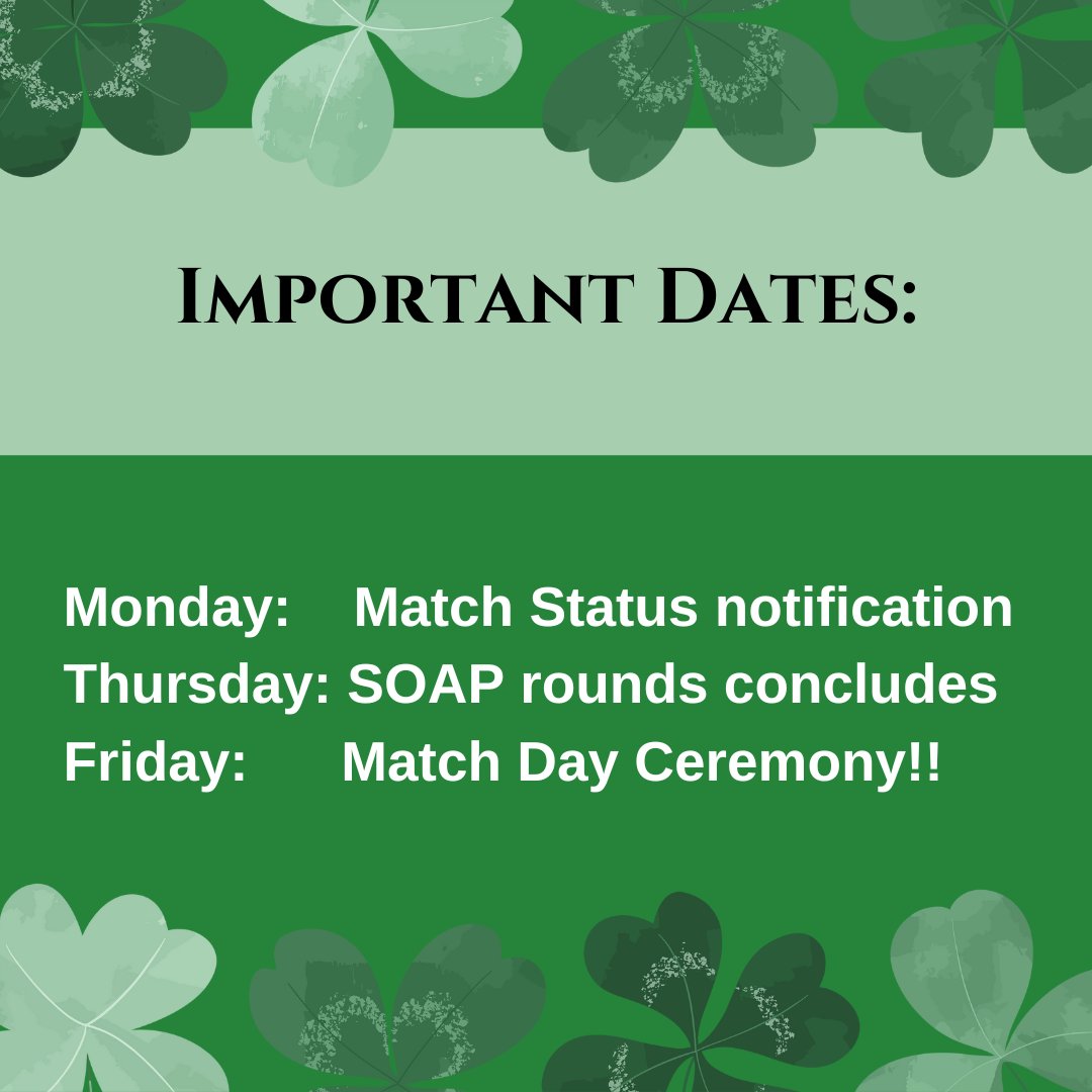 🎉Match Week is Here!🎉

Wishing all our future physiatrists the best of luck with the Match! We are anxiously awaiting matching our residents during SOAP. 🎓

Share your excitement, tag us in your photos <a href="/musc_pmr/">MUSC PM&R Residency</a> 

#matchweek2025 #pmrmatch #futurephysiatrist #muscpmr #nrmp