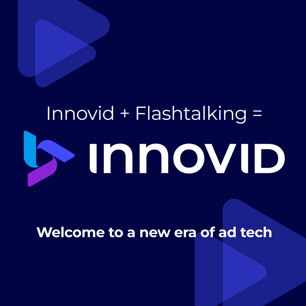 Flashtalking (Merged with Innovid) (@flashtalking) on Twitter photo Innovid is now the official name for <a href="/TeamMediaocean/">Mediaocean</a>'s global ad tech business, following our merger.
Read more at: go.flashtalking.com/innovid-unifie…
#AdTech #TeamMediaocean #Innovid Innovid is now the official name for <a href="/TeamMediaocean/">Mediaocean</a>'s global ad tech business, following our merger.
Read more at: go.flashtalking.com/innovid-unifie…
#AdTech #TeamMediaocean #Innovid