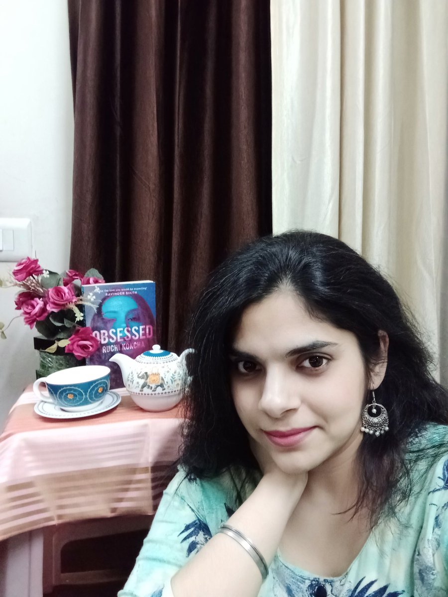 inkwithjasmeet's tweet photo. Stumbled upon this picture, reminiscing how intrigued I was while reading this amazing book Obsessed by @ruchikokcha 
I hope you still have an acrostic poem I dedicated to you? 😊
#throwback https://t.co/7JAvLc4q0v