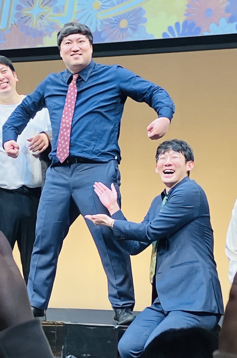 この、ズン！って感じの兎さんとニッコニコな堂前さん好きすぎるな