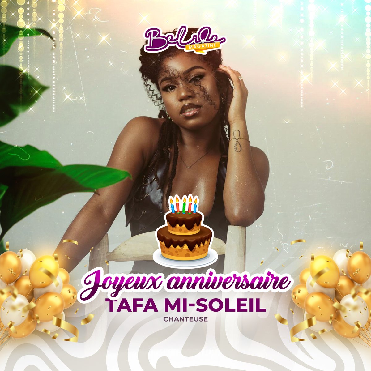 BÈLIDE MAGAZINE (@belidemagazine) on Twitter photo Joyeux anniversaire à <a href="/SoleilTafa/">Tafa Mi-Soleil</a> 🎂 Que cette nouvelle année soit remplie de succès, d’inspiration et de belles réalisations artistiques. Que ta lumière continue d’illuminer la scène musicale haïtienne et d’inspirer ceux qui t’admirent🎉✨
#BelideMagazine Joyeux anniversaire à <a href="/SoleilTafa/">Tafa Mi-Soleil</a> 🎂 Que cette nouvelle année soit remplie de succès, d’inspiration et de belles réalisations artistiques. Que ta lumière continue d’illuminer la scène musicale haïtienne et d’inspirer ceux qui t’admirent🎉✨
#BelideMagazine
