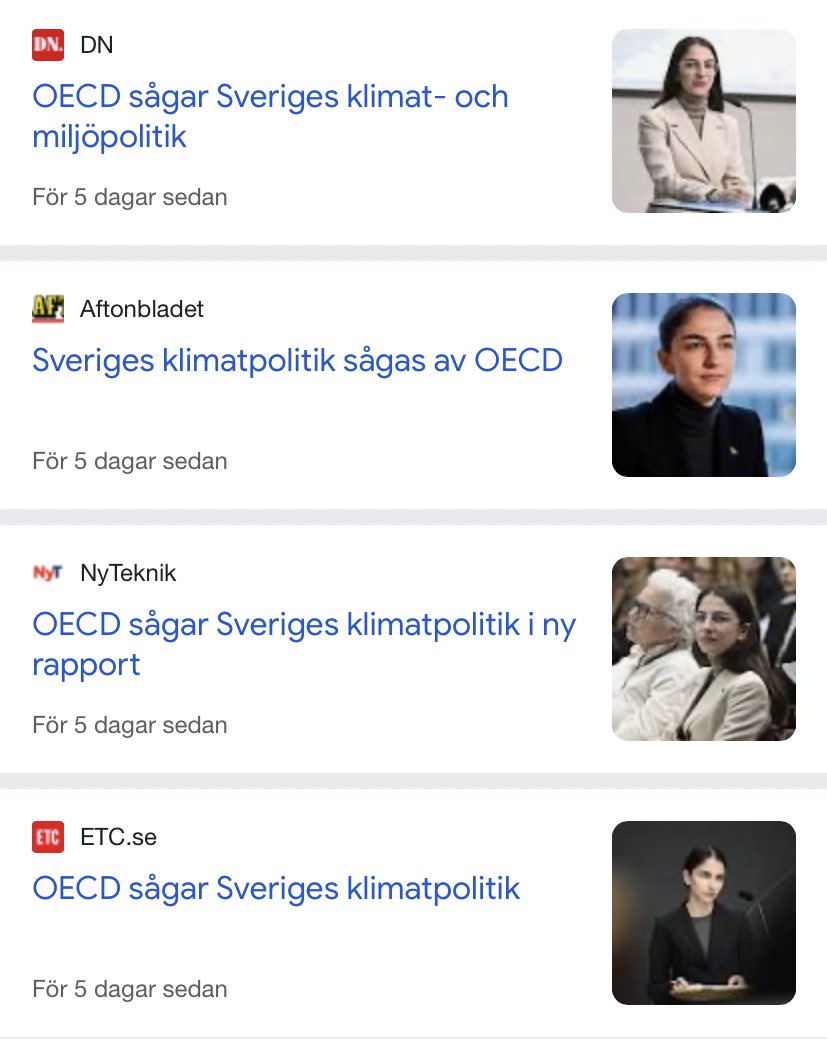 jjohannatrapp's tweet photo. ”OECD SÅGAR REGERINGENS KLIMATPOLITIK” löd rubrikerna förra veckan, om ni minns. 

Jag har nu läst vad OECD faktiskt skrev och kan meddela att rapporten snarare är som ett utvecklingssamtal med en A+-student. 

Såhär står det🧵 https://t.co/GjxjRvHwOo
