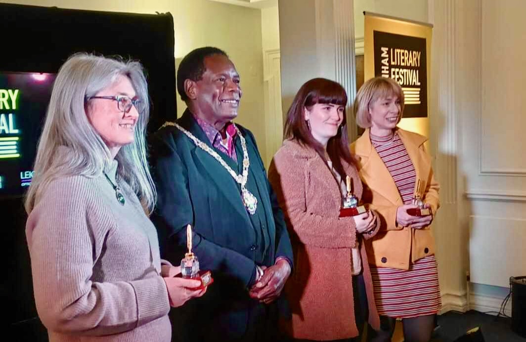 JPCertHum's tweet image. Amazed to come Third in @FarnhamLitFest&apos;s First Five Pages competition 🥳 Great to meet some of the other shortlistees and judges last night. Huge congratulations to @AndrewrOkey and @CDaviesWrites for very well deserved wins.
#fivepages #amwriting #farnham