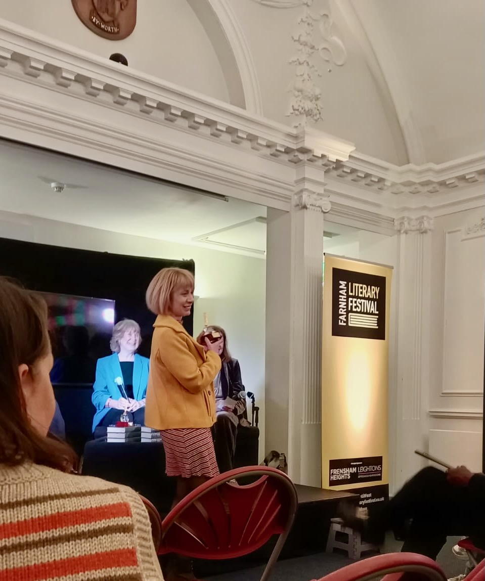 JPCertHum's tweet image. Amazed to come Third in @FarnhamLitFest&apos;s First Five Pages competition 🥳 Great to meet some of the other shortlistees and judges last night. Huge congratulations to @AndrewrOkey and @CDaviesWrites for very well deserved wins.
#fivepages #amwriting #farnham