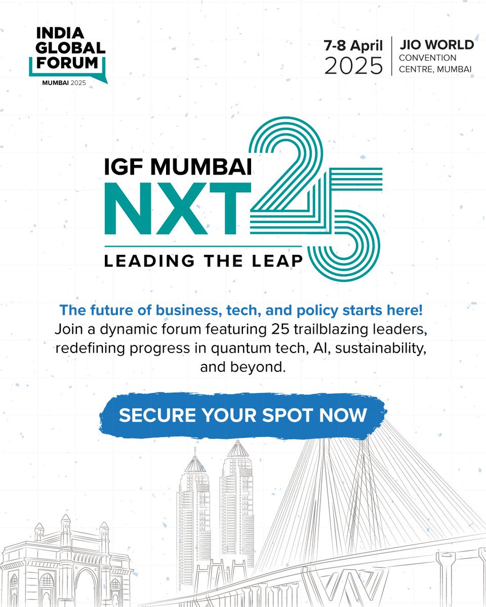Quantum computing is no longer a distant dream, it’s here, and it’s redefining everything from cybersecurity to drug discovery.

The UK and India are joining forces to advance quantum research, investing in next-gen computing, cryptography, and AI applications.

At #IGFMumbai