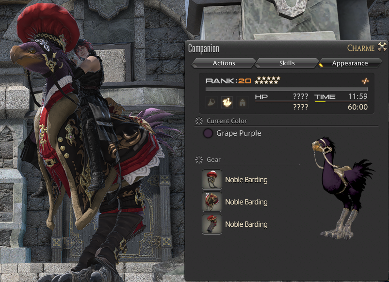Dragonhuntx's tweet photo. Got the noble barding, les gooo!! https://t.co/SsWyYImU64