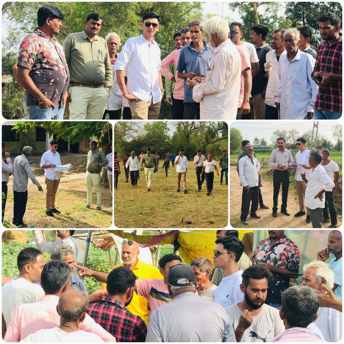 આજરોજ બોરસદ તાલુકાના મામલતદાર કોર્ટ એક્ટ હેઠળના વિવિધ કેસો બાબતે સ્થળ મુલાકાત કરી.
<a href="/CMOGuj/">CMO Gujarat</a> 
<a href="/CollectorAnd/">Collector and DM Anand</a> 
<a href="/eroborsad/">SDM Borsad</a>
<a href="/revenuegujarat/">Revenue Dep. Gujarat</a>