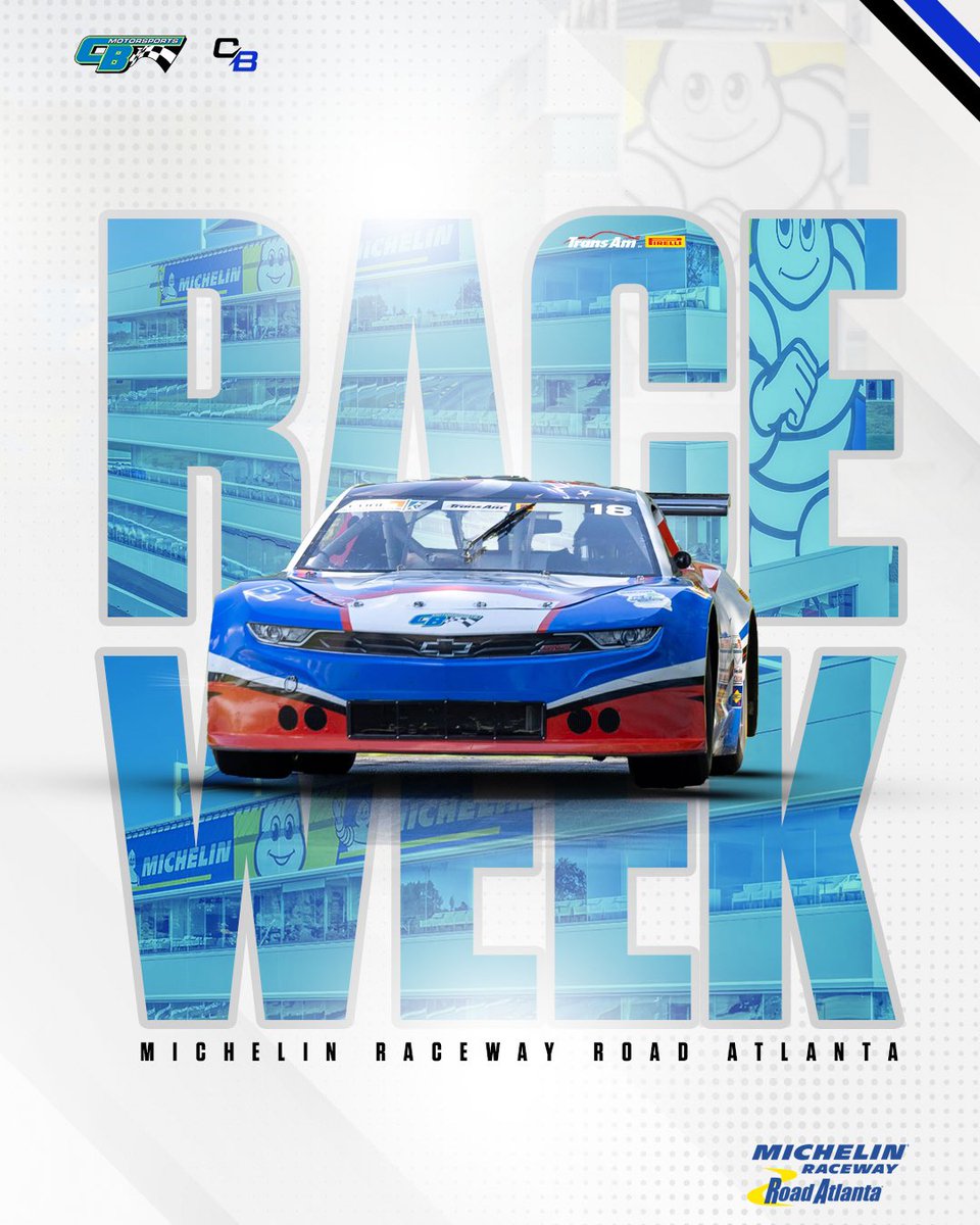 calebbaconracin's tweet photo. Two Words:
Race.
Week.
Ready to take on Road Atlanta and the Trans Am Series Presented by Pirelli
#CalebBacon / #CalebBaconMotorsports / #CBMotorsports / #TransAm / @GoTransAm https://t.co/xC2iDZTY73
