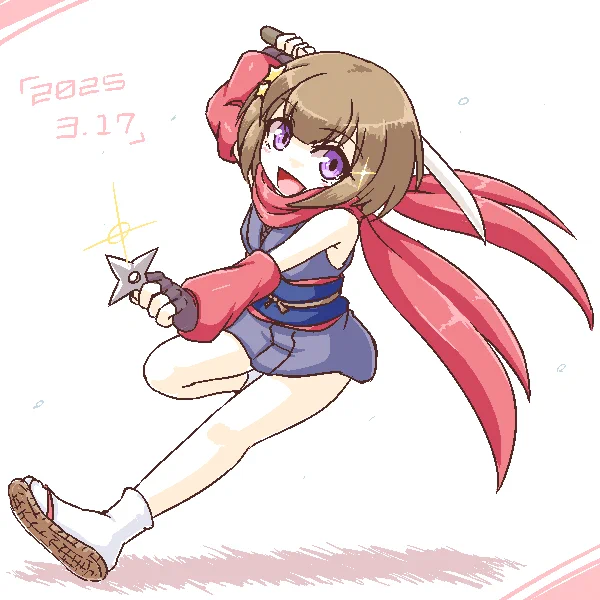 オー ニンジャガール #よそのこ #jarami_tamers 