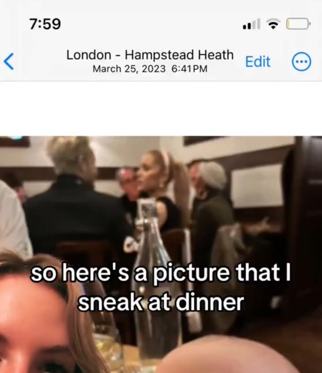 buffys's tweet photo. WAIT………………. ‘hampstead’ is where ariana grande lived in the UK during her time filming wicked…….. and she revealed this is one of her most favorite songs she’s ever written… OMG https://t.co/fhw2KZgHT5