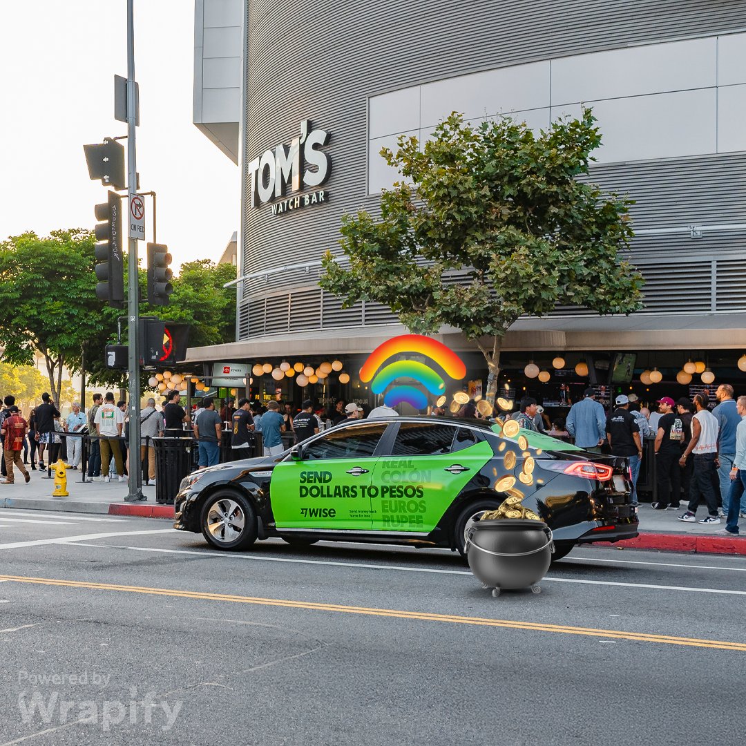 Some call it luck; we call it strategic brand marketing. 🍀 

Whether trying your luck or fueling your marketing funnel, be in the right place at the right time, in front of the right audience with Wrapify.