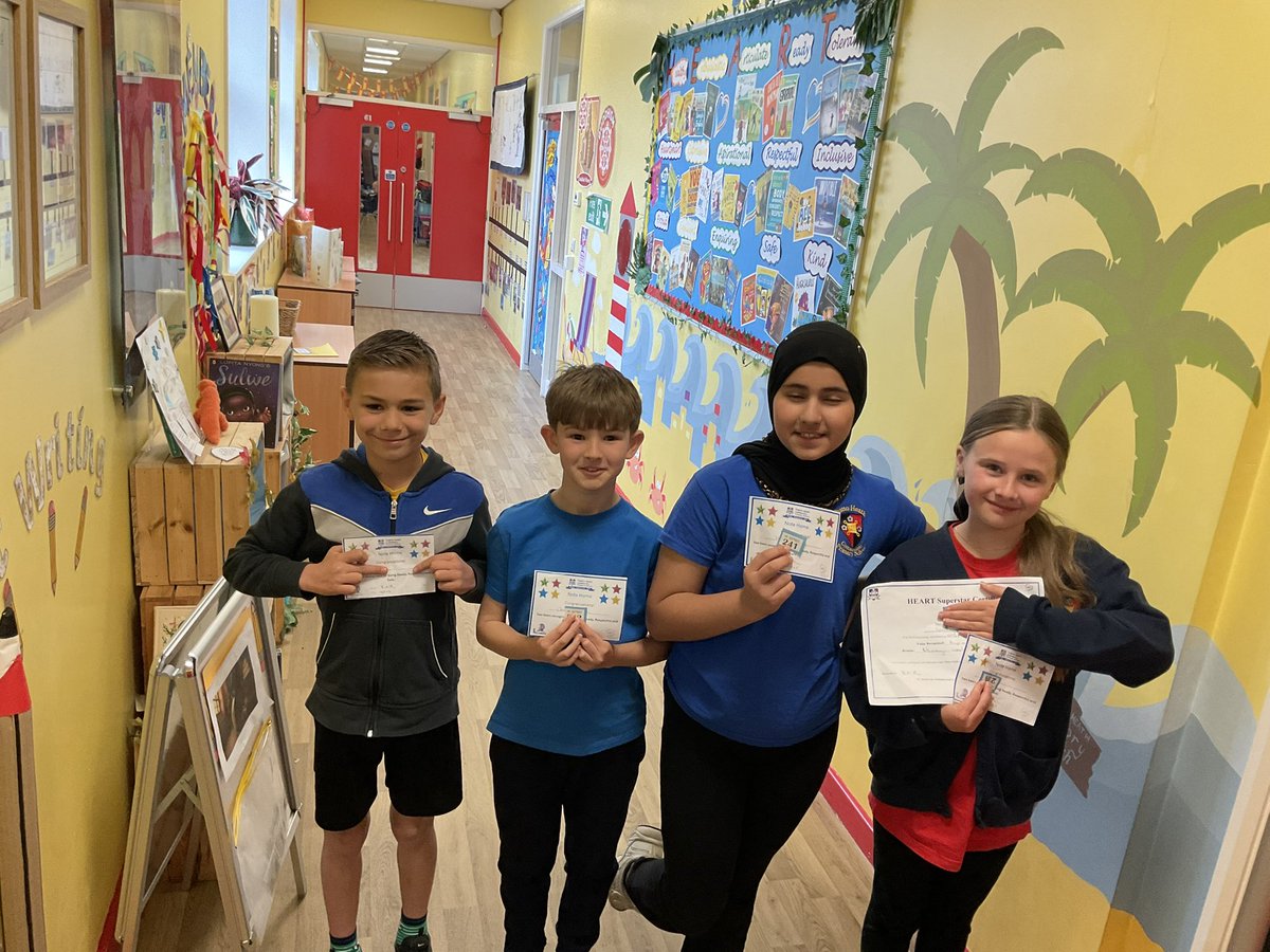 MrsIreland3's tweet photo. Huge congratulations to our pupils receiving their HEART Curriculum certificates! Keep being amazing! #HEARTCurriculum https://t.co/KpuRPA7ayq