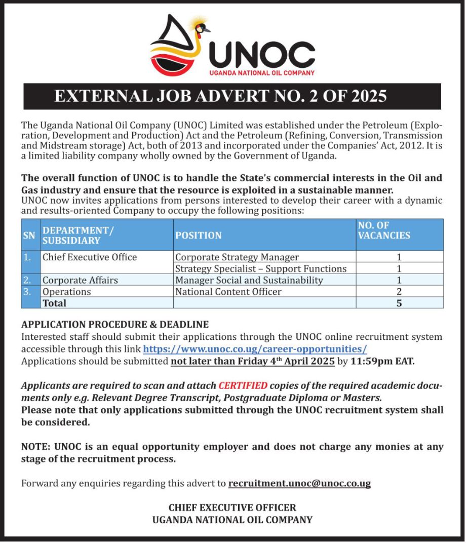 VAs_ug's tweet photo. Opportunities for you. 
#jobs
#opportunities https://t.co/NCuBK0BXAk