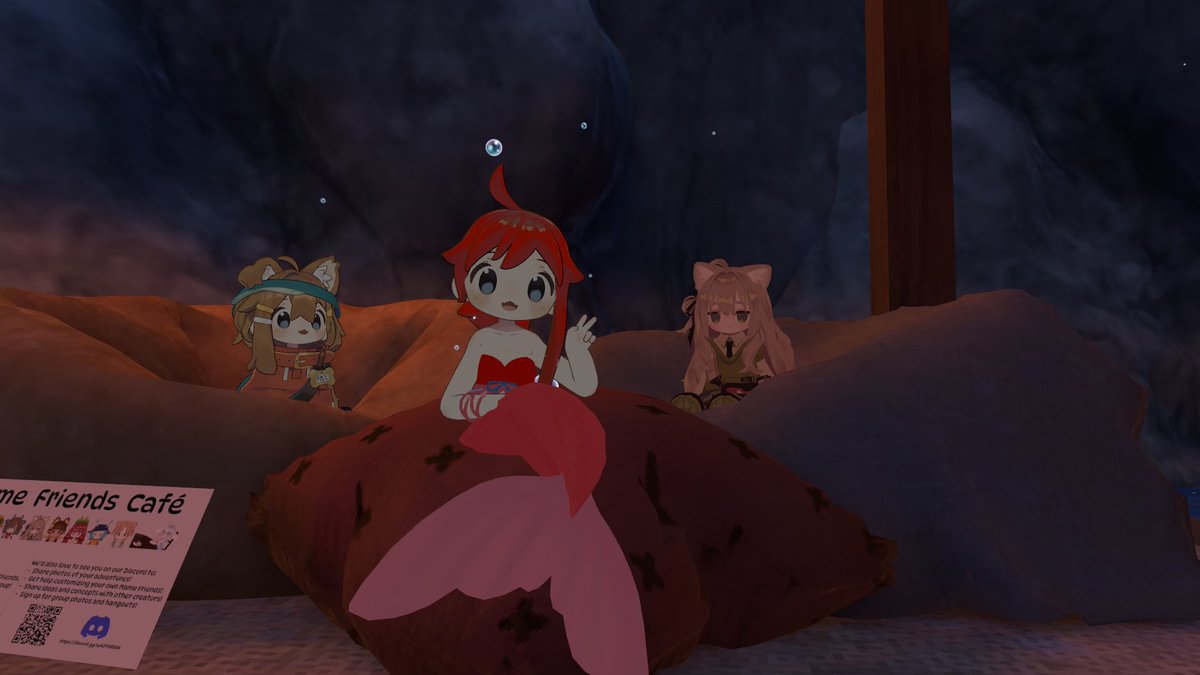 StarLuke04's tweet photo. Fish with friends

#vrc_mermaid https://t.co/PA95ex6cT9