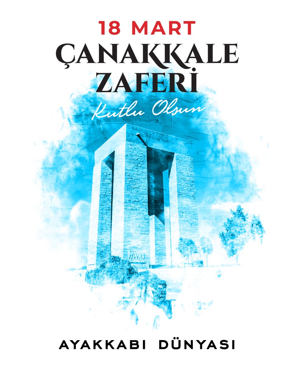 Ulu Önderimizin zaferinin ışığında yürüyoruz. 
Çanakkale Zaferi'mizin yıl dönümünde, Gazi Mustafa Kemal Atatürk'ü ve şehitlerimizi saygı ve minnetle anıyoruz.