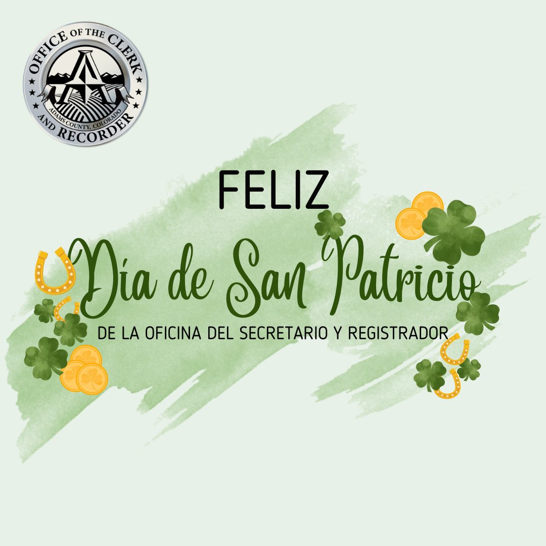 Wishing you all the luck in the world this St. Patrick's Day! 🍀