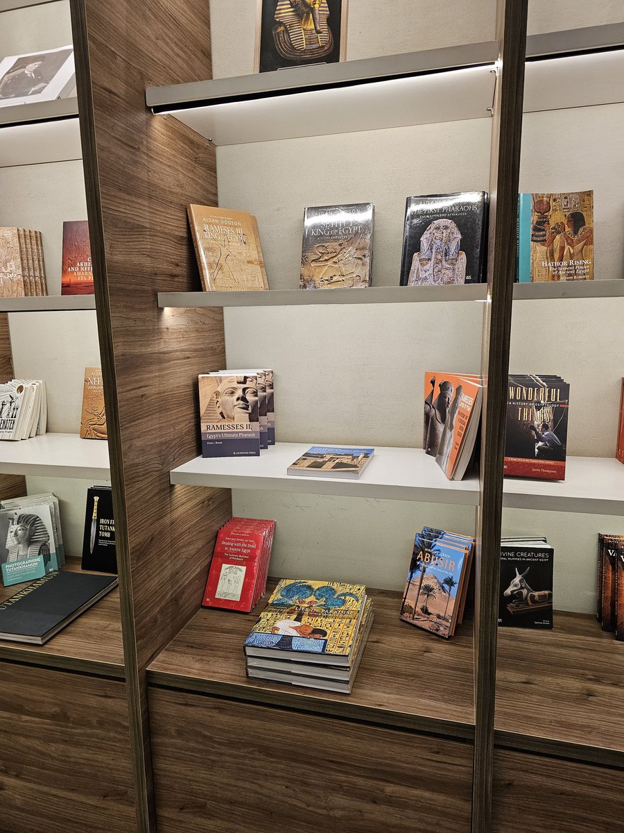 PeterBrandEgypt's tweet photo. My Ramesses II book's for sale in Egypt at the Grand Egyptian Museum & Aboudi's bookstores #Ramesses #Ramesses2 #Ramses #Egypt #Egyptology #history #art #archaeology #archaeohistoires #ancient #antiquity #رمسيس #Ramsès #ラムセス #拉美西斯 #Ramesse #람세스 https://t.co/WnUSfvMbPi