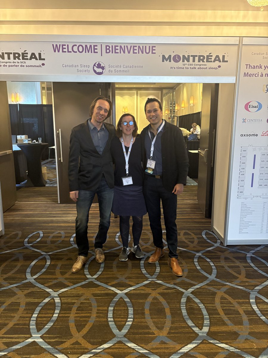 ManuelSchabus's tweet image. Celebrating 🥳 the World Sleep Day 2025 with a Keynote at the Canadian Sleep Congress (CSS) in Montreal.

I gave a talk on the exciting topic of AI and Wearables in Sleep Research and Sleep
Medicine.