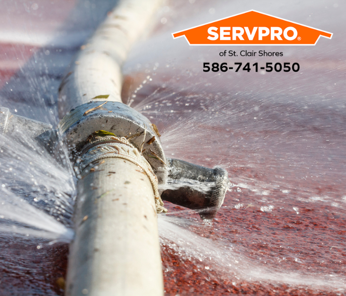 SERVPROSCS's tweet image. When your home or commercial business in Grosse Pointe Shores has damage from frozen pipes, our local St. Clair Shores team is Here to Help. ® Call us today at 586-741-5050.