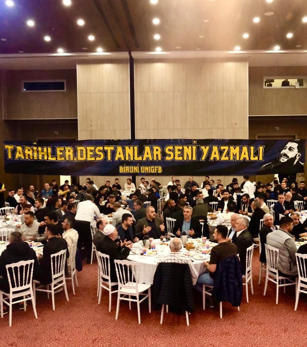 Sefa Ağabeyimiz adına düzenlenen geleneksek GFB iftarına katılım sağladık. 
#UNIGFB