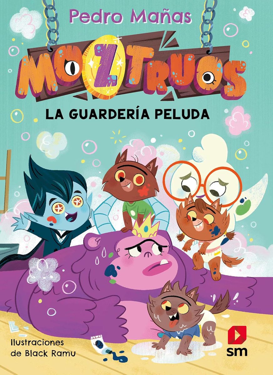 🍼 ¡MOZTRUOS 7! 🍼 Ya está en librerías 'La Guardería Peluda', la séptima aventura de Moztruos. Una colección terroríficamente divertida e ilustrada por la gran Black Ramu. Publicada en castellano por <a href="/SM_Espana/">SM España</a> y en catalán por <a href="/Ed_Cruilla/">Editorial Cruïlla</a> 🐺🐺🐺