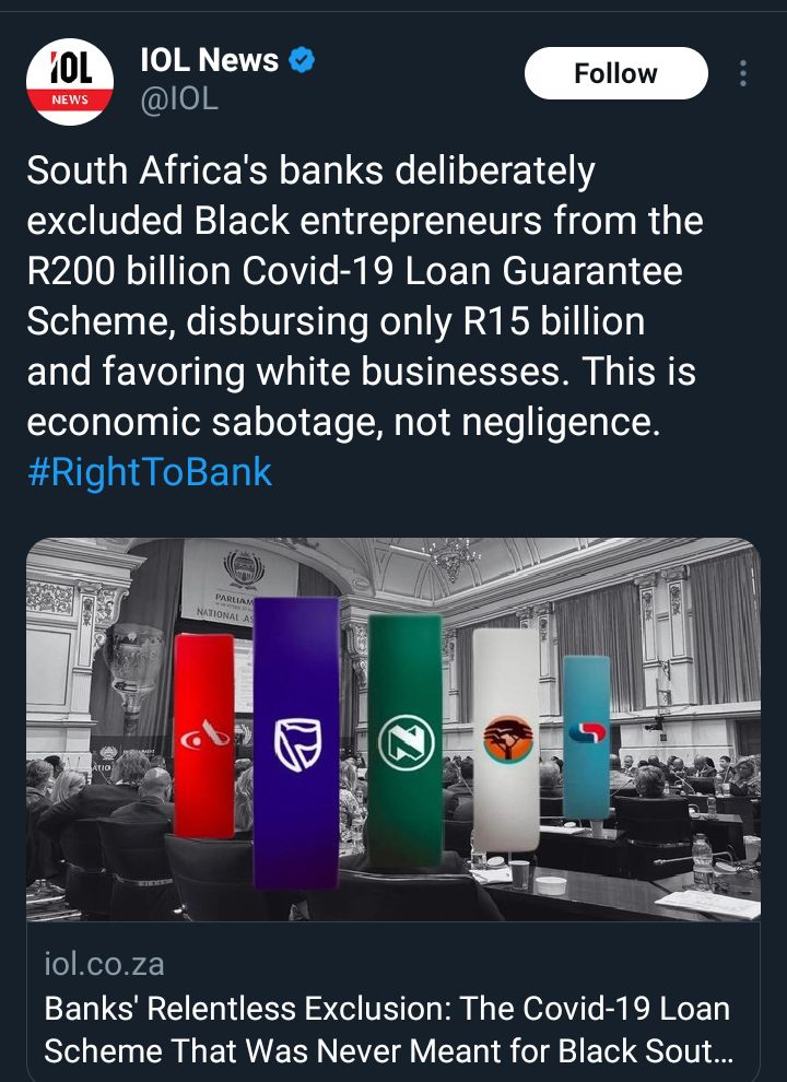 Qhawe___L's tweet image. Two major things, systematic sabotage &amp;amp; lack of structural support from govt.