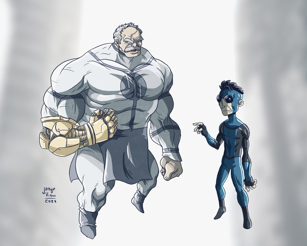 desenhai's tweet photo. @InvincibleHQ Where is your Viltrumite heart? Until I see it beating in my hand, I won't believe you have one. https://t.co/Tn9SpykOwo