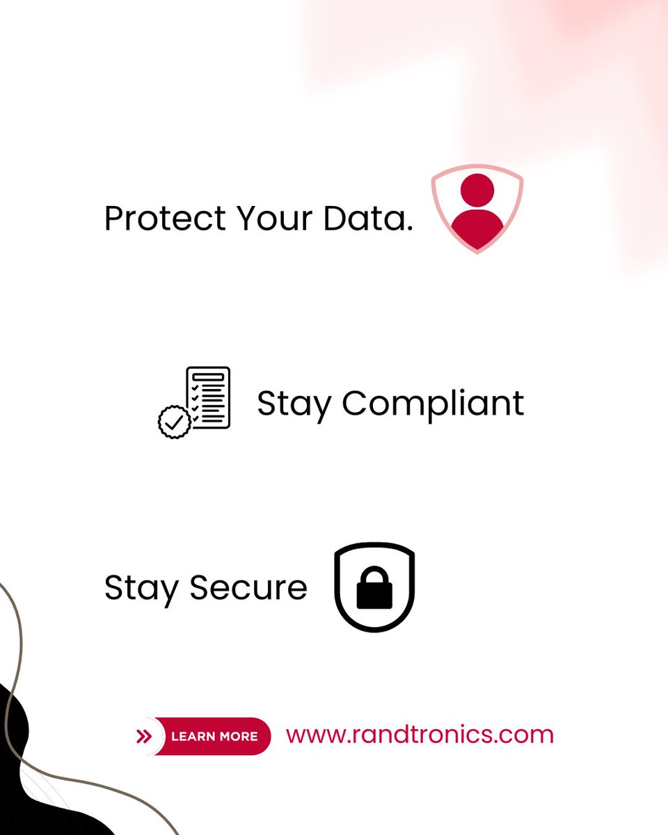 Encryption Is a Must! 🔐

Cyberattacks are rising, and unencrypted data is at risk. Stay compliant, protect transactions, and secure your business with Randtronics.

🔗 Visit us today!

#CyberSecurity #DataProtection #EncryptionMatters