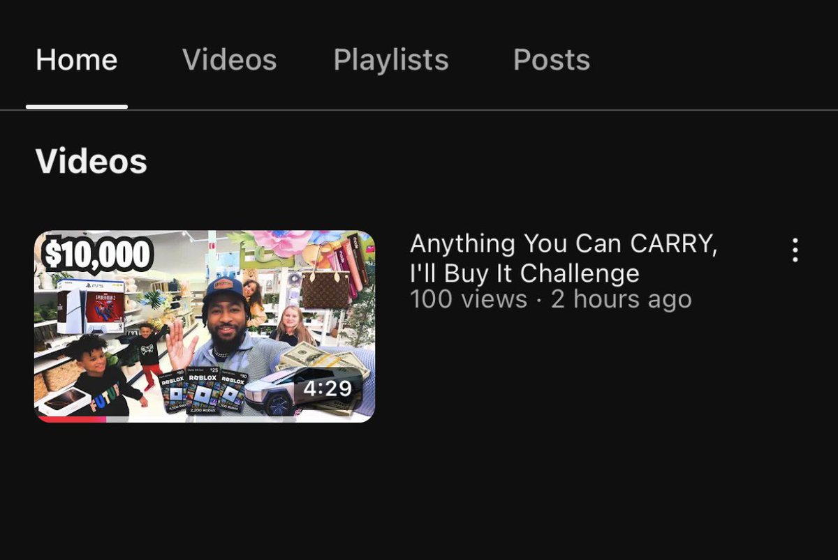 know_shay's tweet photo. might not seem like a lot but guys we just hit 1️⃣0️⃣0️⃣ views!!!! keep the views, likes &amp; subscribes coming! ‼️💫 @You_Know_Germ 

https://t.co/xm2u95OEMh https://t.co/IrKXhbPemt