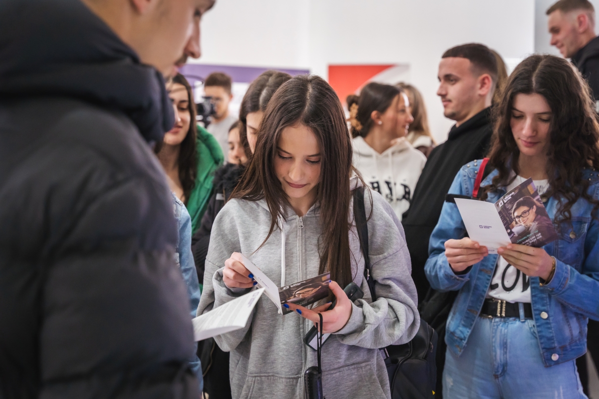 IOMALBANIA's tweet photo. Today, we organized the first Job Fair “Exploring Career Paths Across Albania" in #Kukes, with the support of the @UKinAlbania, aiming to promote internal labour mobility &amp; empower young people to explore seasonal and long-term job opportunities in key sectors across the country. https://t.co/xDvd8JkzOh