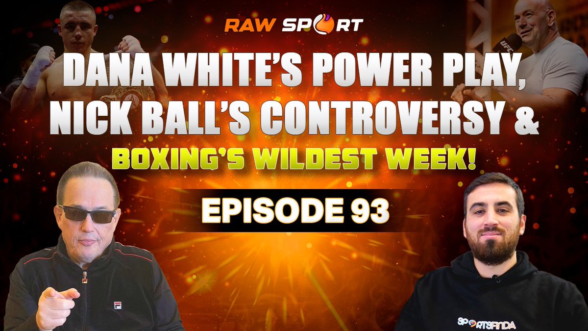 Rawsport2023's tweet photo. 🚨 LIVE Tonight at 10PM EST on @X ! 🚨
We’re bringing the heat with the man himself, Slick @RealRickGlaser1! Unfiltered takes, insider scoops, and no punches pulled!
🔥 Don’t miss it—right here on @X!
#RawSport #BoxingInsider #RickGlaser #LiveBoxingTalk #Boxing #BoxingTwitter https://t.co/cUb9SJsJip