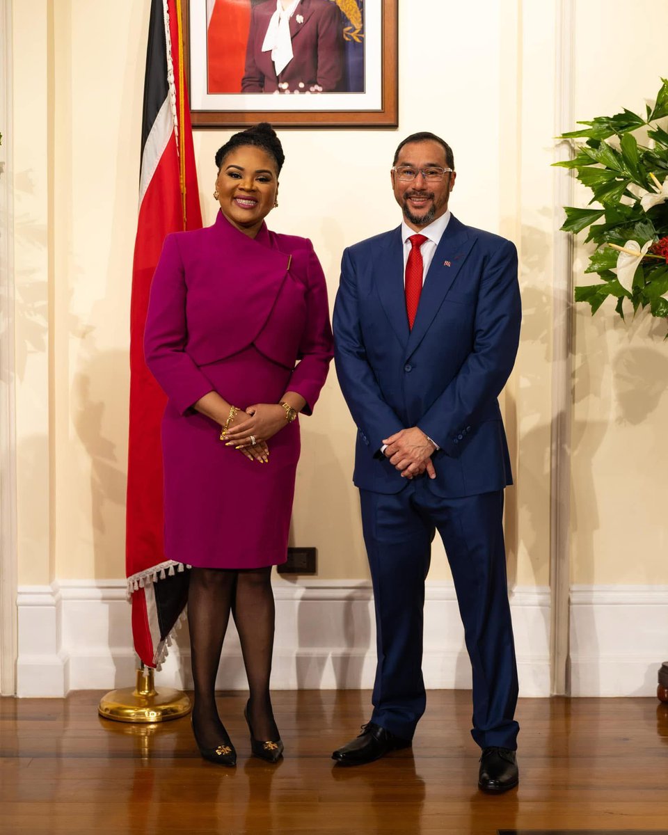 Shamfa Cudjoe-Lewis (@shamfacudjoett) on Twitter photo Congratulations to the Honourable Stuart Richard Young, SC - the eighth(8th) Prime Minister of the Republic of Trinidad and Tobago. ๐น๐น๐น๐น๐น๐น
May you continue to push on the frontiers of development to achieve sustainable development and prosperity for our beloved nation. ๐ช๐พ๐๐พ๐น๐น Congratulations to the Honourable Stuart Richard Young, SC - the eighth(8th) Prime Minister of the Republic of Trinidad and Tobago. ๐น๐น๐น๐น๐น๐น
May you continue to push on the frontiers of development to achieve sustainable development and prosperity for our beloved nation. ๐ช๐พ๐๐พ๐น๐น